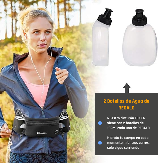 Cinturón de hidratación para Runners - TEKKA